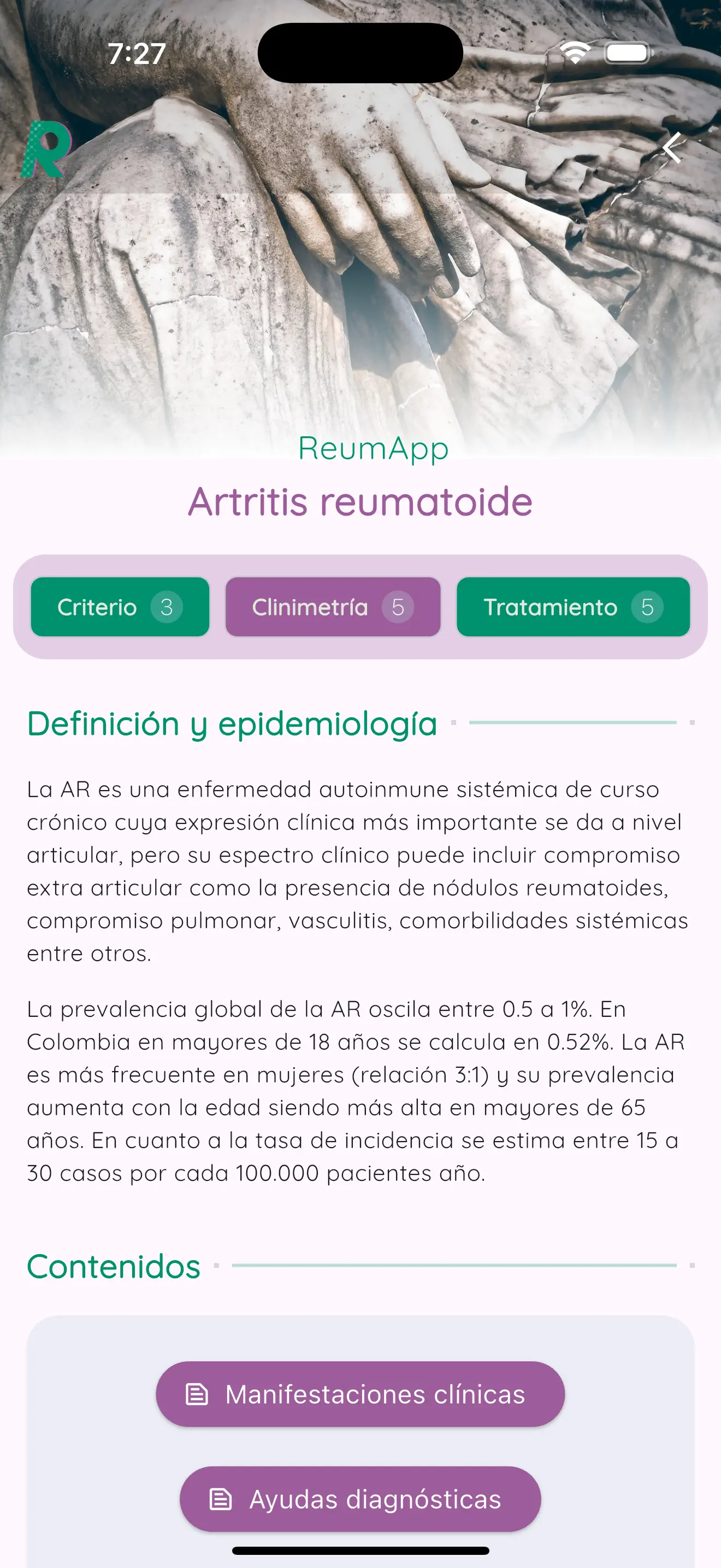 Consultapp Pacientes Menu